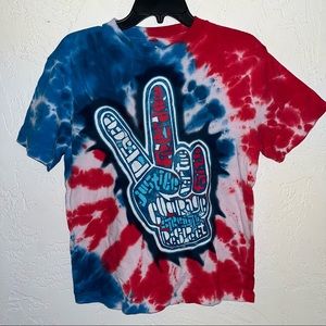 Tie Dye Graphic T-Shirt Peace